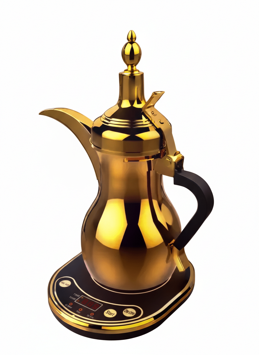 دلة القهوة الكهربائية