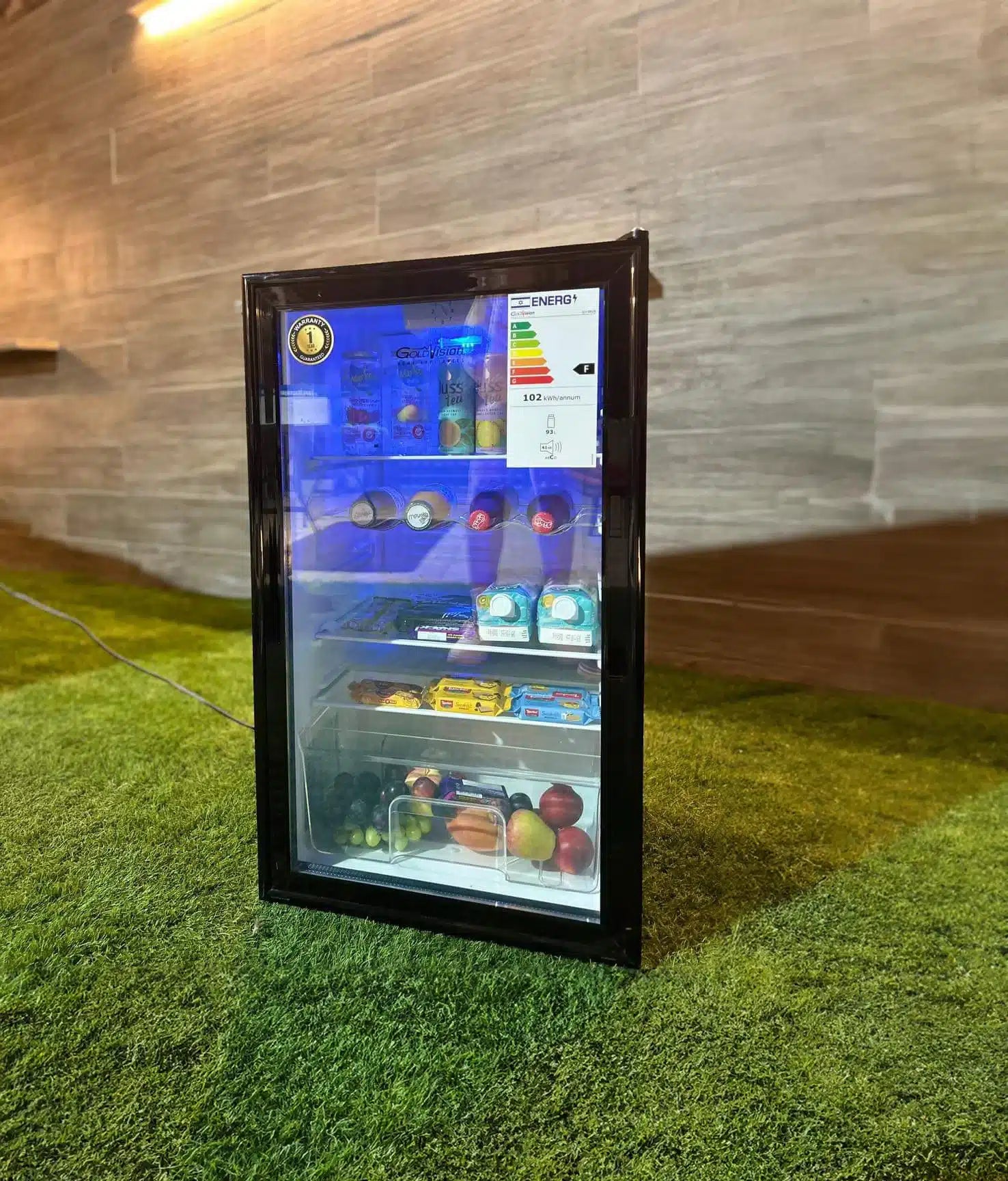 ثلاجة مكتب جولدفجن اسود GV-0025
